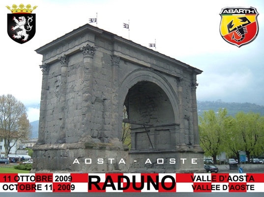 arco di trionfo ad aosta