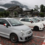 Raduno Abarthisti: i primi a portare 18 Abarth al passo dello Stelvio con la neve